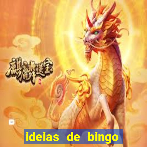 ideias de bingo para o natal